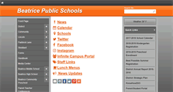 Desktop Screenshot of beatricepublicschools.org